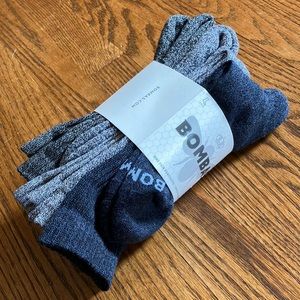 Bombas Unisex Marl Calf Socks, 4 pack, medium